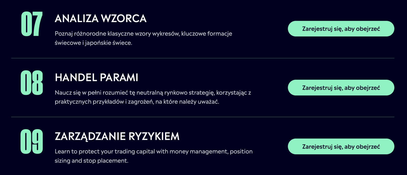 Kurs eToro – moduł 3