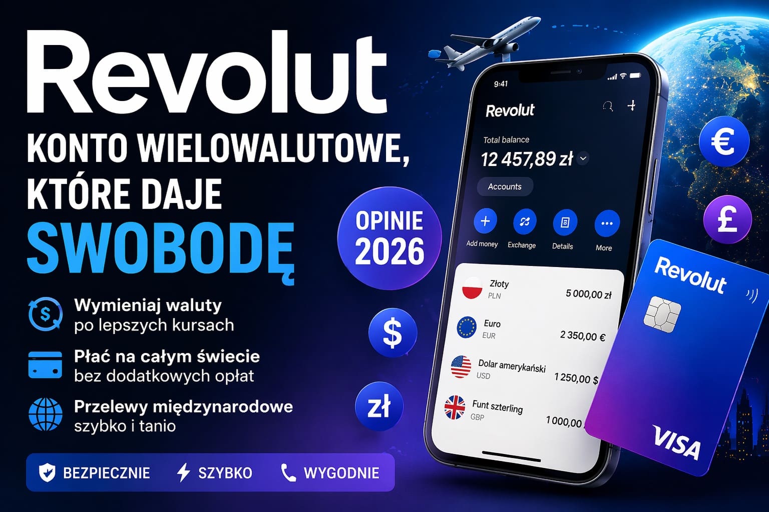 revolut konto wielowalutowe jak działa aplikacja revolut