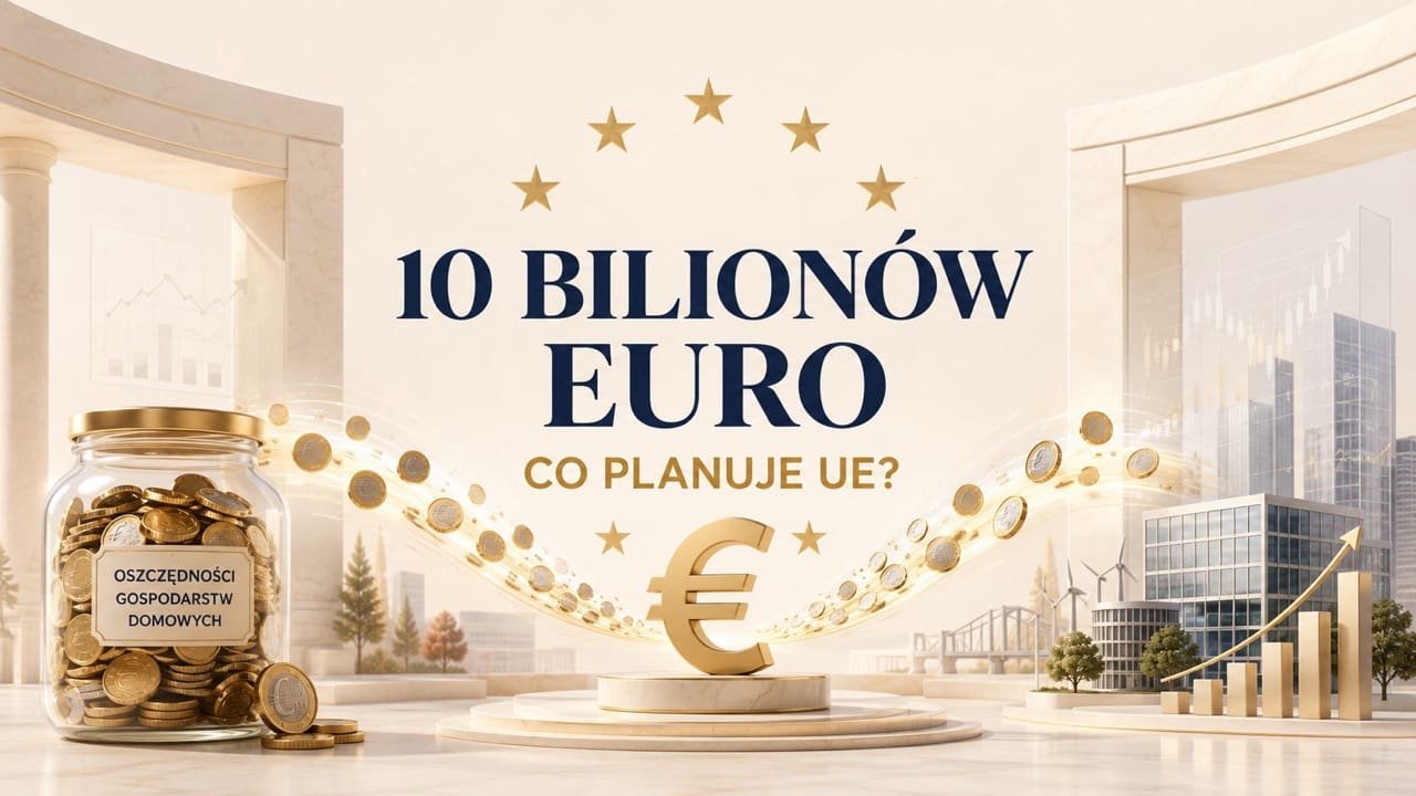 10 bilionów euro oszczędności gospodarstw domowych i plany Unii Europejskiej